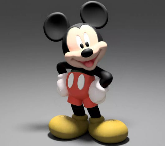 Mickey Mouse 5-Foot Tall Large-Scale Statue with Sound Effects.